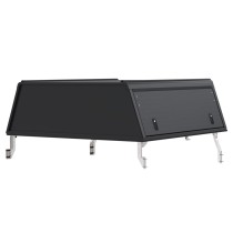 Hardtop Explorer Guard Alu Cab noir pour Toyota Hilux Revo