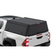 Hardtop Explorer Guard Alu Cab noir pour Toyota Hilux Revo