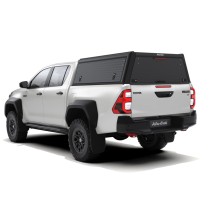 Hardtop Explorer Guard Alu Cab noir pour Toyota Hilux Revo