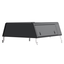 Hardtop Explorer Guard Alu Cab noir pour Toyota Hilux Revo extra cab