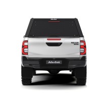 Hardtop aluminium noir Alu Cab pour Toyota Hilux Revo extra cabine 