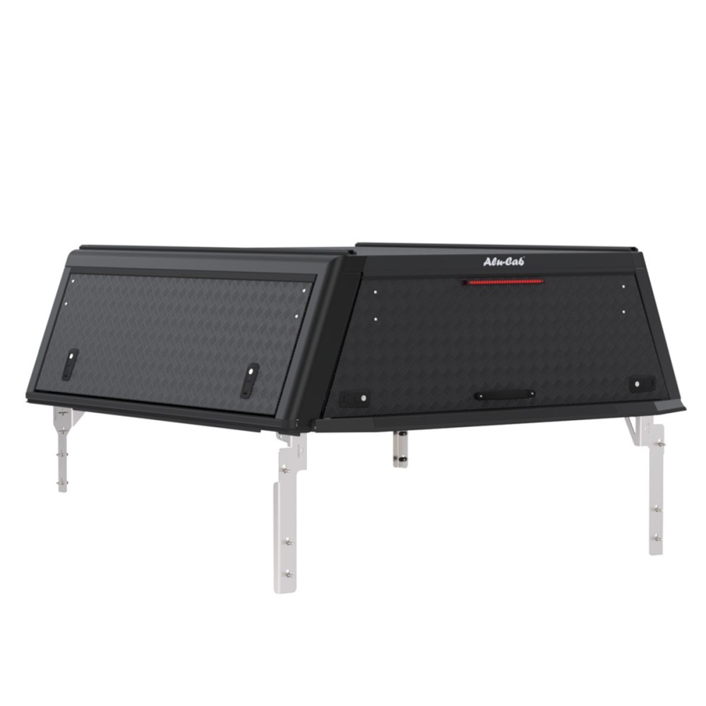 Hardtop Alu Cab Explorer Guard noir strié Ford Ranger 2023+ robuste