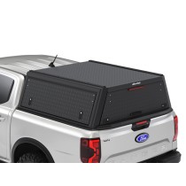 Hardtop Alu Cab Explorer Guard noir strié Ford Ranger 2023+ robuste