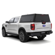Hardtop Alu Cab Explorer Guard noir strié Ford Ranger 2023+ robuste