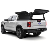 Hardtop Alu Cab Explorer Guard noir strié Ford Ranger 2023+ robuste