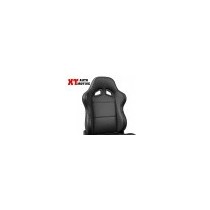 SIEGE SEMI-BAQUET CUIR PVC NOIR