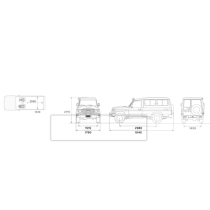 TOYOTA LAND CRUISER GRJ78 BEIGE BVA6 AVEC POWER PACK ET DOUBLE RESERVOIR