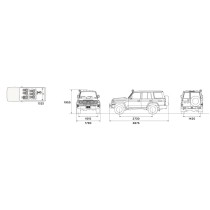 TOYOTA LAND CRUISER GRJ76 BEIGE BVA 6 VITESSES LX