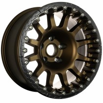 Jante aluminium renforcée Evo Corse Atlas BL Bronze Mat 8x17 ET20 – Ford Ranger & Ranger Raptor (sans ring)