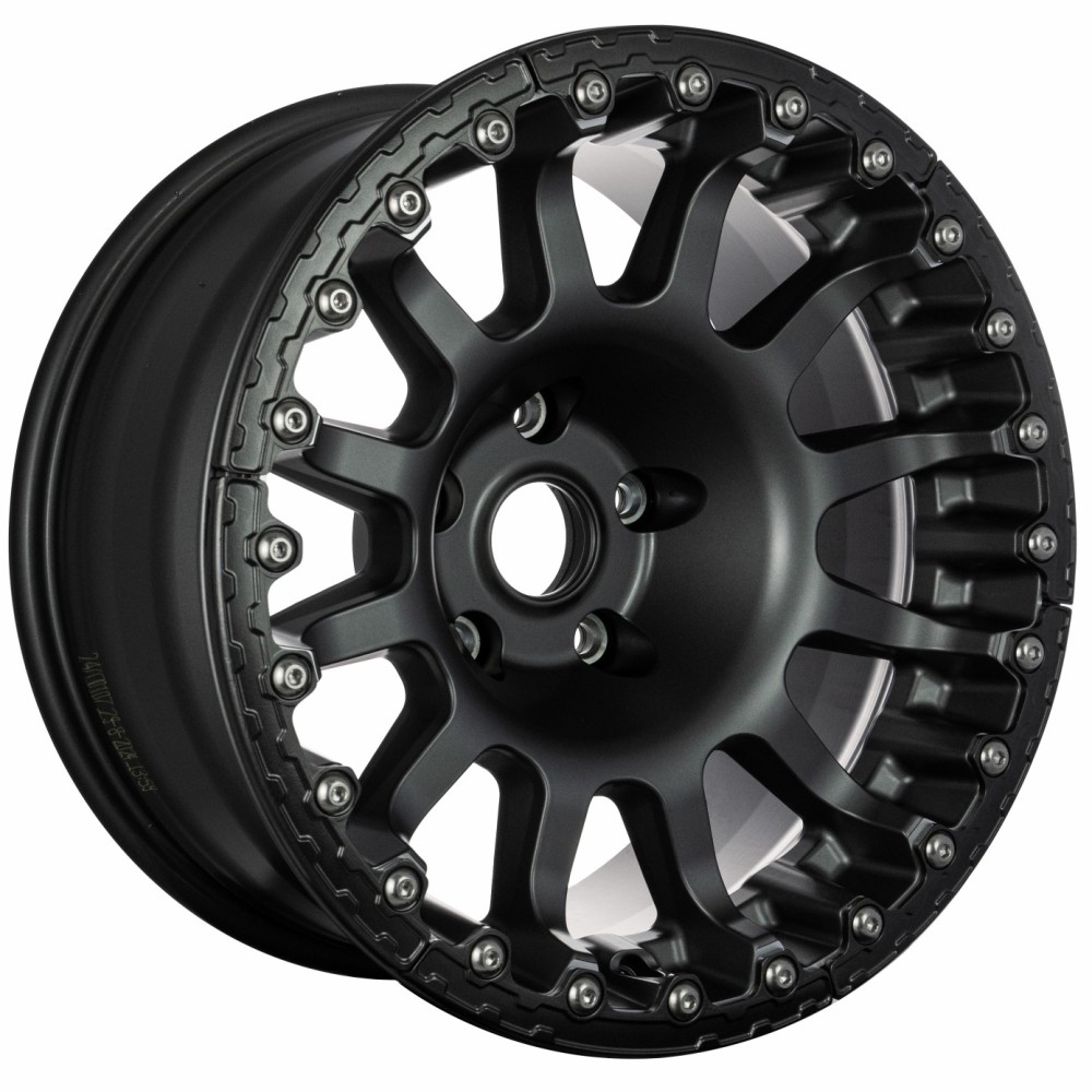 Jante aluminium renforcée Evo Corse Atlas BL anthracite 8x17 ET20 – Ford Ranger & Ranger Raptor (sans ring)