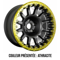 Jante aluminium renforcée Evo Corse Atlas BL anthracite 8x17 ET20 – Ford Ranger & Ranger Raptor (sans ring)