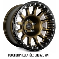 Jante aluminium renforcée Evo Corse Atlas BL Bronze Brilliant 8x17 ET20 – Ford Ranger & Ranger Raptor (sans ring)