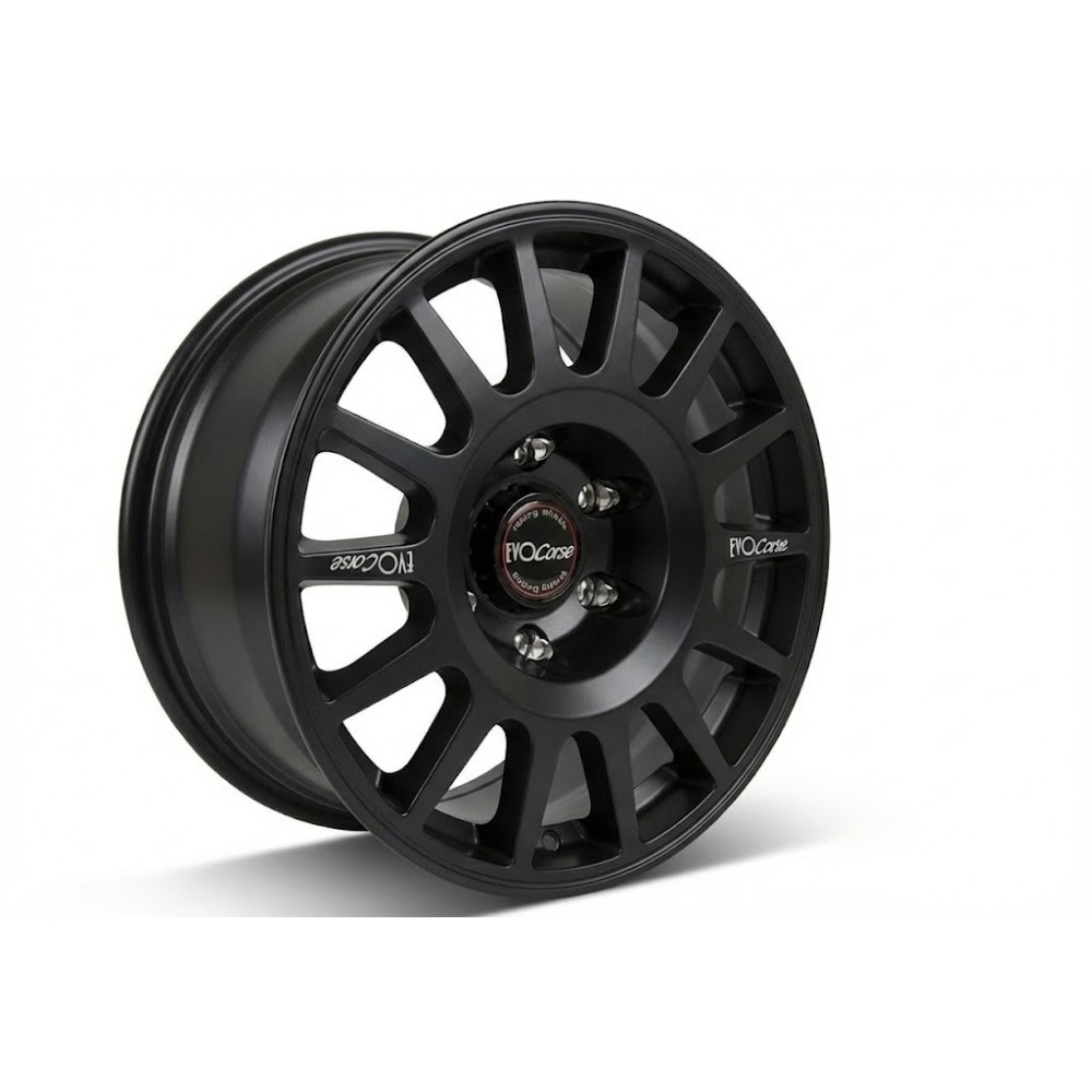 Jante aluminium renforcée Evo Corse Nazca 8.5x17 – ET15 – Noir mat – Toyota Land Cruiser & Hilux