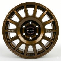 Jante aluminium renforcée Evo Corse Nazca 8.5x17 – ET15 – Bronze Brillant – Toyota Land Cruiser & Hilux