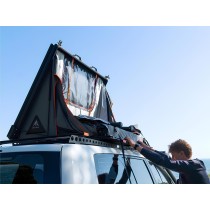 Tente de toit rigide Alu-Cab RT-2S noire : confort 4x4 premium