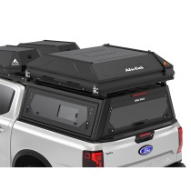 Tente de toit rigide Alu-Cab RT-2S noire : confort 4x4 premium