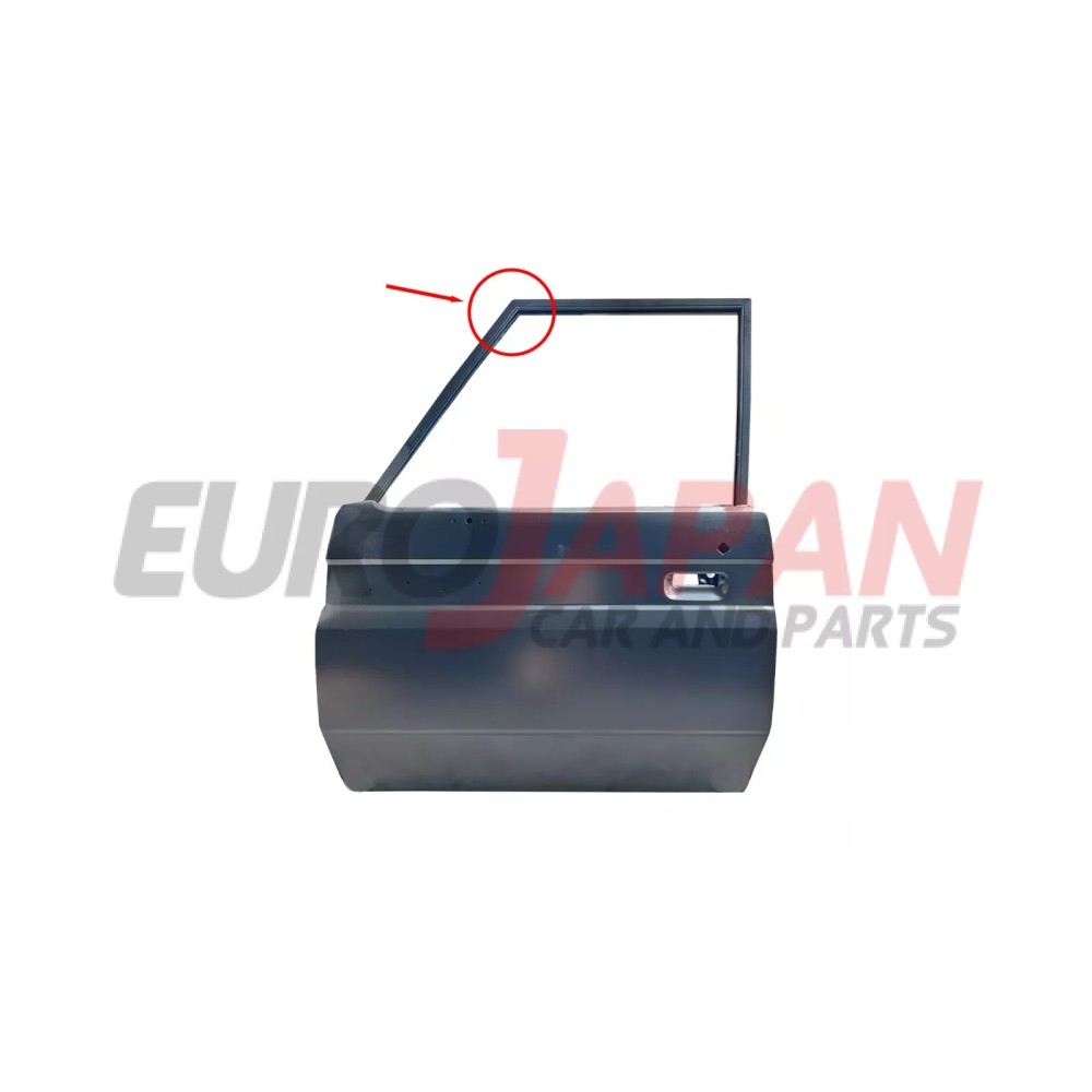 Porte avant gauche – Coin anguleux – Toyota Land Cruiser Série 7