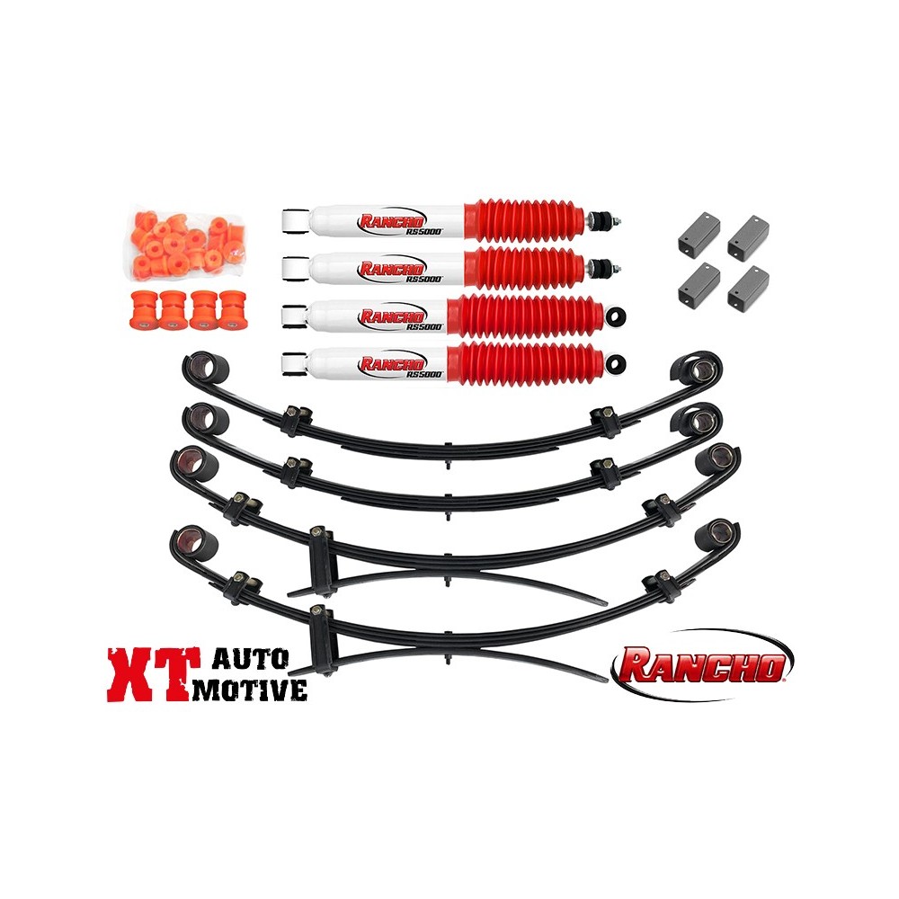 Kit de Rehausse +5cm - XT/Rancho - Suzuki SJ & Samurai
