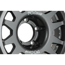JANTE ALUMINIUM RENFORCÉE RAID EVO CORSE DAKAR ZERO 7x16 – ET -10 – Gris anthracite