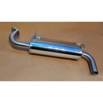 Silencieux arrière avec tube de sortie inox Suzuki Jimny DDiS 1.5L DCI 86 ch (2004–2011)