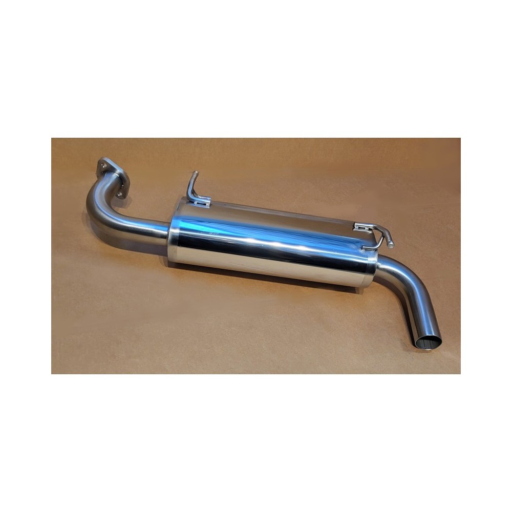 Silencieux arrière avec tube de sortie inox Suzuki Jimny DDiS 1.5L DCI 86 ch (2004–2011)