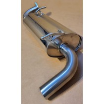 Silencieux arrière avec tube de sortie inox Suzuki Jimny DDiS 1.5L DCI 86 ch (2004–2011)