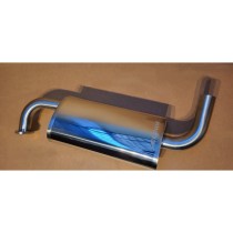 Silencieux arrière avec tube de sortie inox Suzuki Jimny DDiS 1.5L DCI 86 ch (2004–2011)