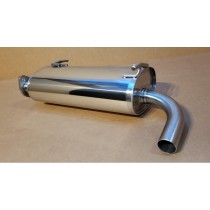 Silencieux arrière inox avec tube de sortie – Suzuki Jimny 1.3L essence (2000 à 2018)