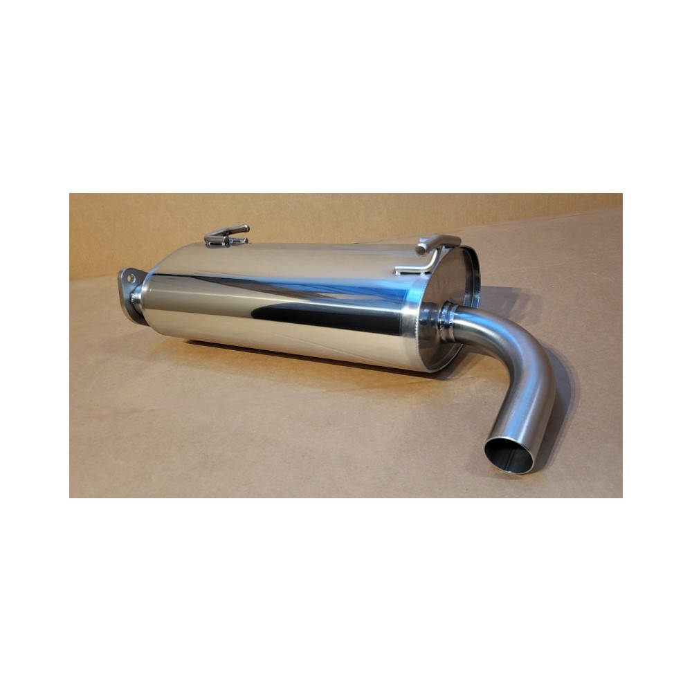 Silencieux arrière inox avec tube de sortie – Suzuki Jimny 1.3L essence (2000 à 2018)