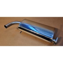 Silencieux arrière inox avec tube de sortie – Suzuki Jimny 1.3L essence (2000 à 2018)