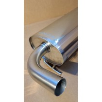 Silencieux arrière inox avec tube de sortie – Suzuki Jimny 1.3L essence (2000 à 2018)