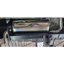 Silencieux arrière inox avec tube de sortie – Suzuki Jimny 1.3L essence (2000 à 2018)