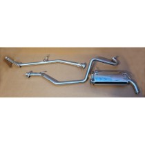 Silencieux arrière inox avec tube de sortie – Suzuki Jimny 1.3L essence (2000 à 2018)