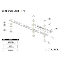 Barre de stabilisation LAZER GLIDE : performance 4x4 optimale