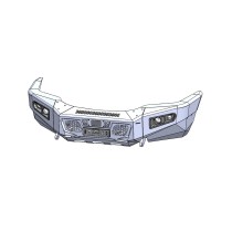 PARE CHOC AVANT RENFORCÉ AFN POUR MERCEDES SPRINTER 2019+