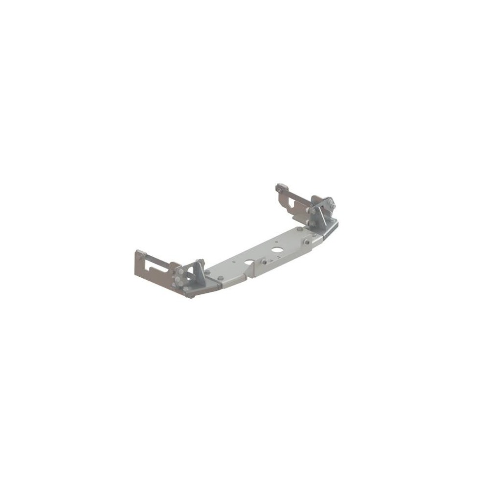 Platine de treuil avant en acier – Ford Ranger T6 / T8 4x4 – Fixation châssis