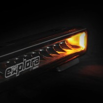 Barre LED Vision X Explora Series Fine 10″ – DRL Switchback Blanc / Ambre – Éclairage longue portée