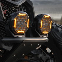 Phare LED Vision X Explora Series 7″ – DRL Switchback Blanc / Ambre – Éclairage longue portée personnalisable