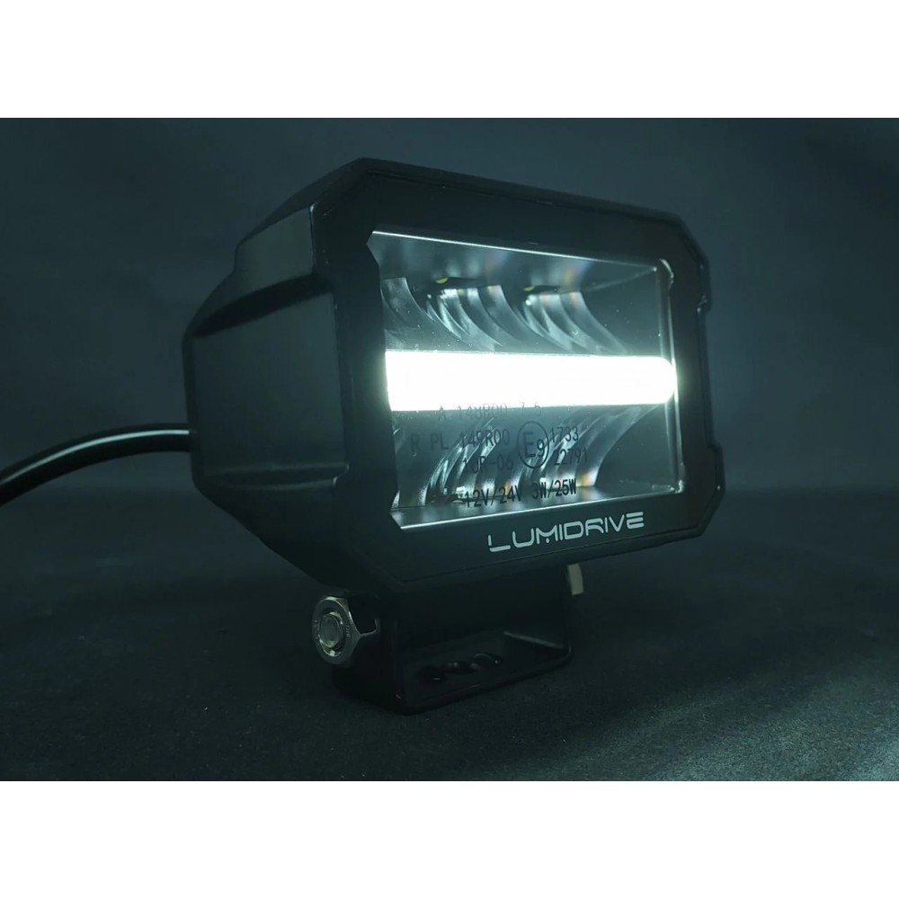 Feu LED Lumidrive Proxidrive – Projecteur compact 25 W / 2 800 lumens – Veilleuse intégrée