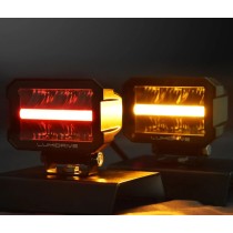 Feu LED Lumidrive Proxidrive – Projecteur compact 25 W / 2 800 lumens – Veilleuse intégrée