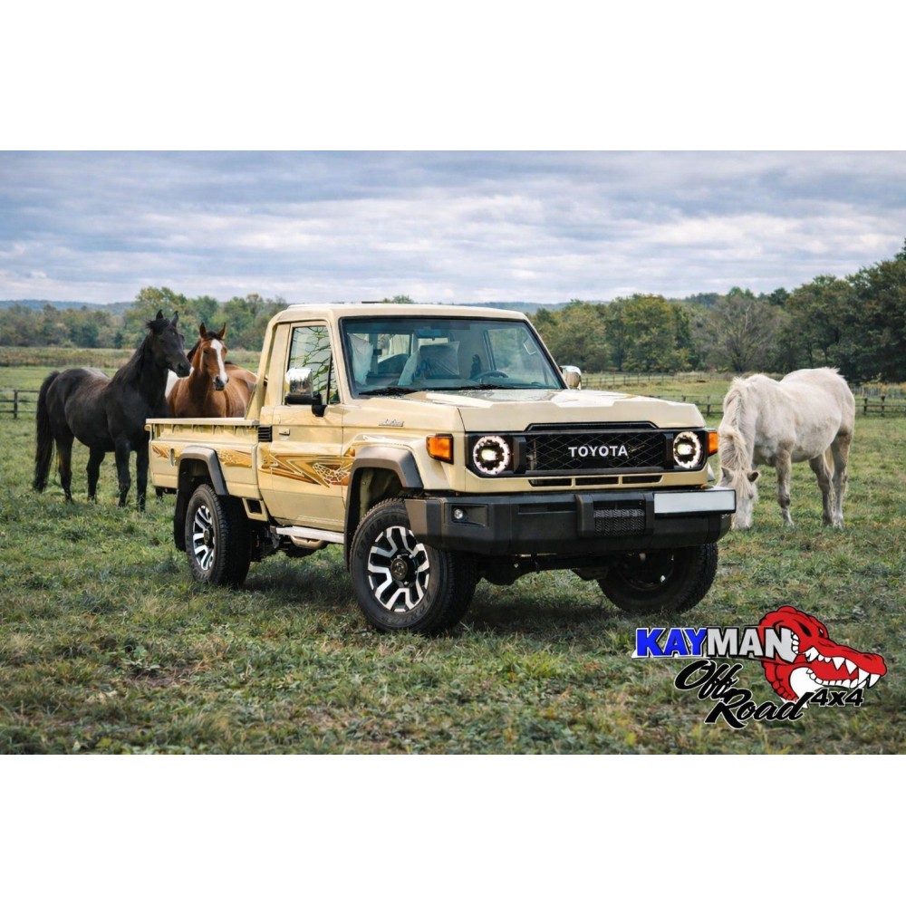 TOYOTA LAND CRUISER GDJ79 SIMPLE CABINE BEIGE VX LIMITED BVA6 2.8L TURBO DIESEL TOUTES OPTIONS