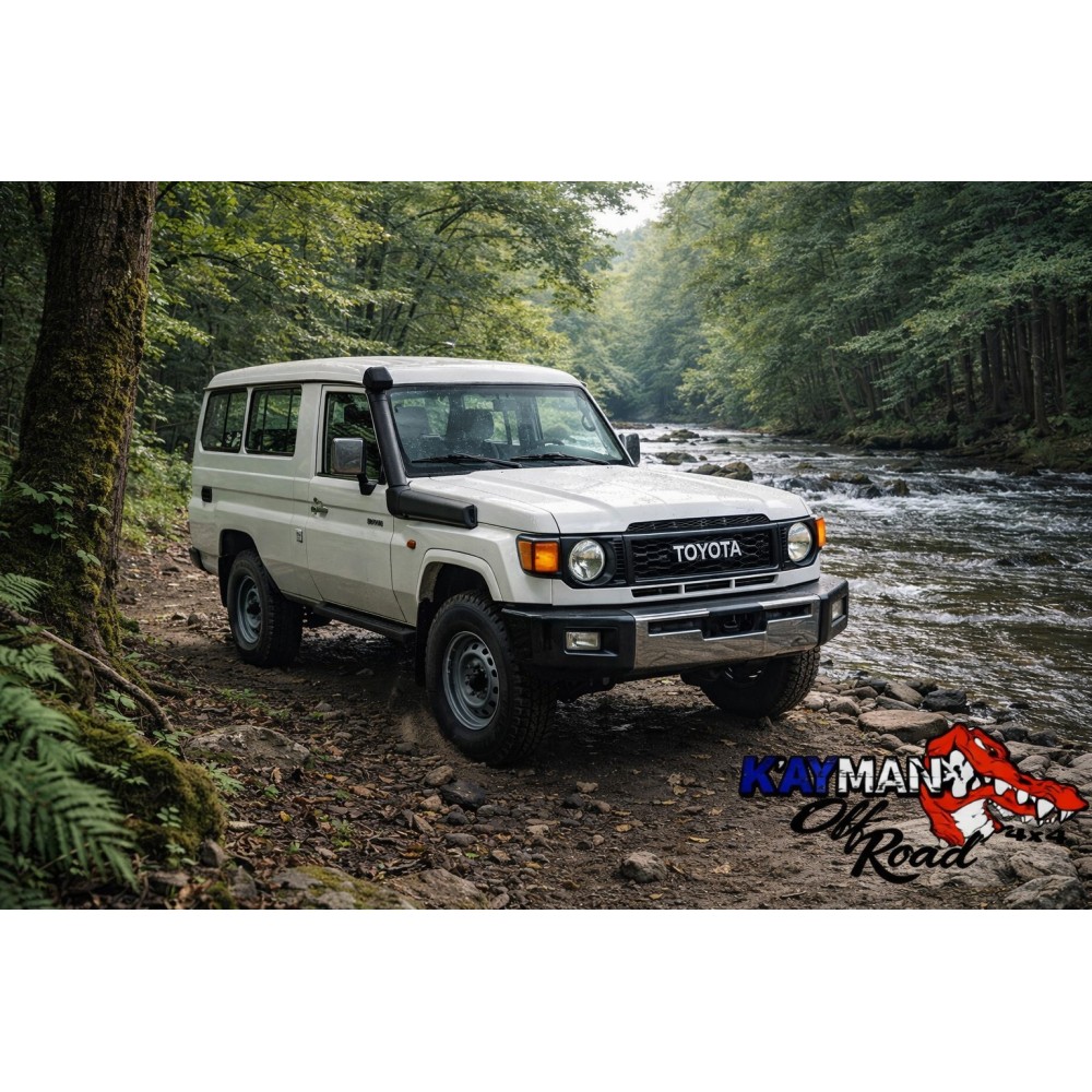 TOYOTA LAND CRUISER GRJ76 BLANC BVM5 LX AVEC TREUIL ET BLOCAGES
