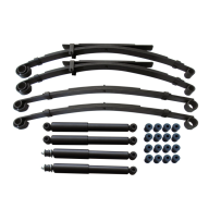 Kit suspension origine Suzuki Samurai SJ410 SJ413 – amortisseurs + lames de ressort