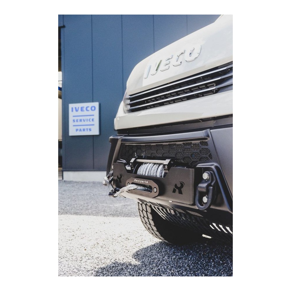 Support de treuil Iveco Daily – platine treuil derrière pare-chocs