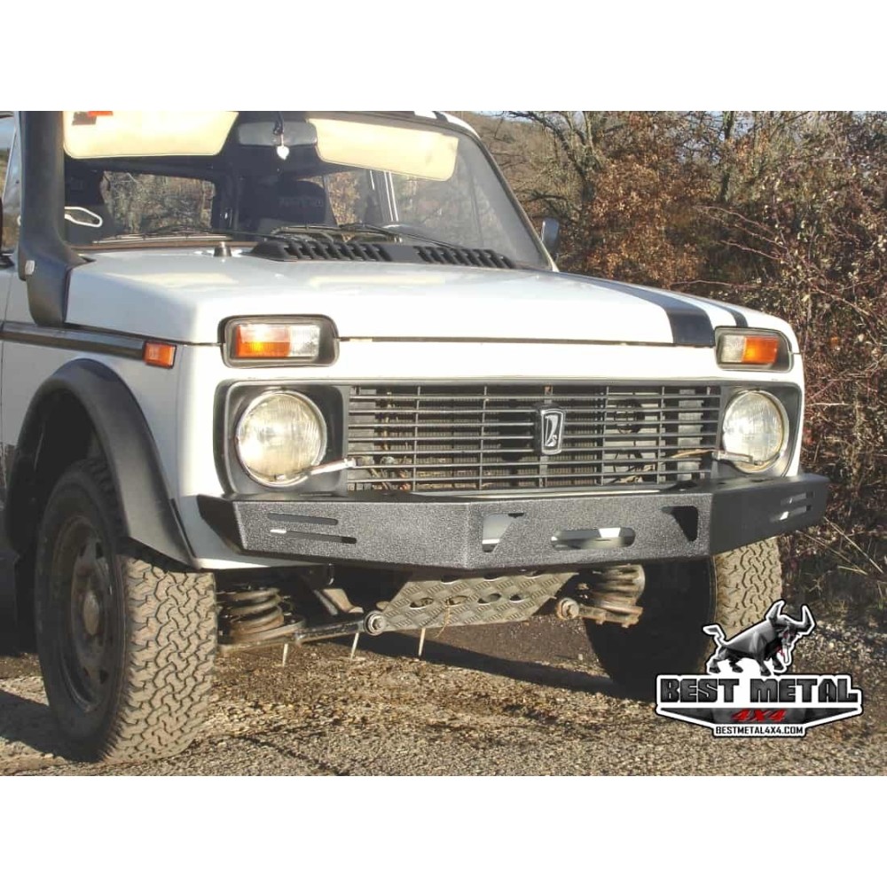 Pare-chocs avant Lada Niva VAZ 212 avec support treuil