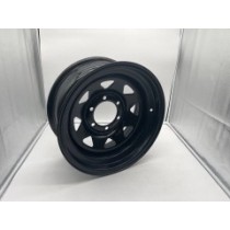 Jante acier 7x17 noire Isuzu Dmax N4-Offroad robuste et stylée