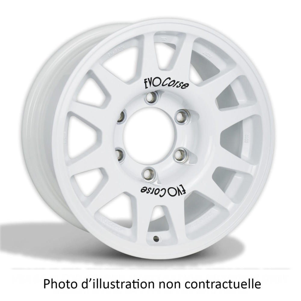 Jante aluminium renforcée Raid Evo Corse Dakar Zéro 7x15 ET4 pour Polaris RZR SSV
