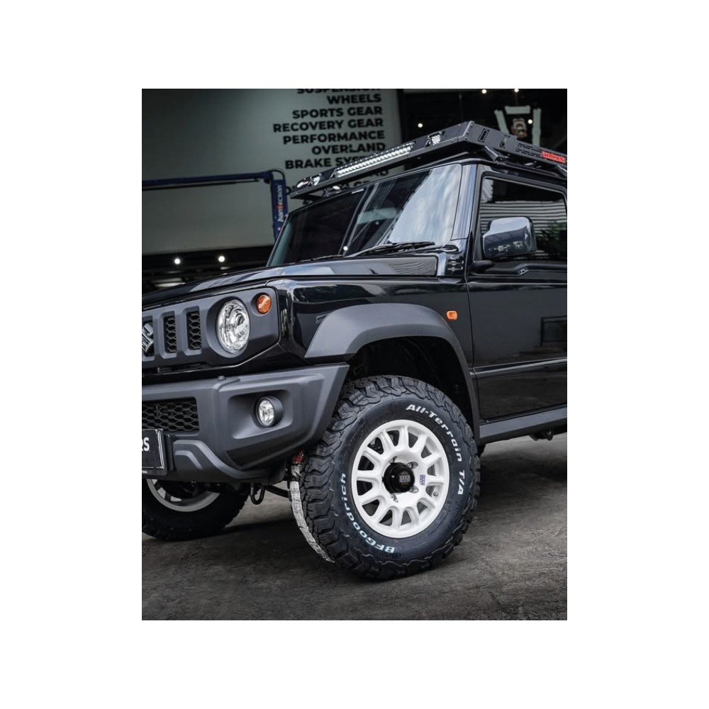 Jante Alu Braid Fullrace Rally Blanche 7x15 pour Jimny 2018+ – St