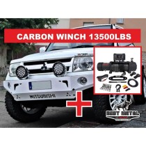 Pare-chocs avant Mitsubishi Montero Pinin avec treuil