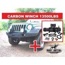 Pare-chocs avant Jeep KJ Liberty avec support treuil